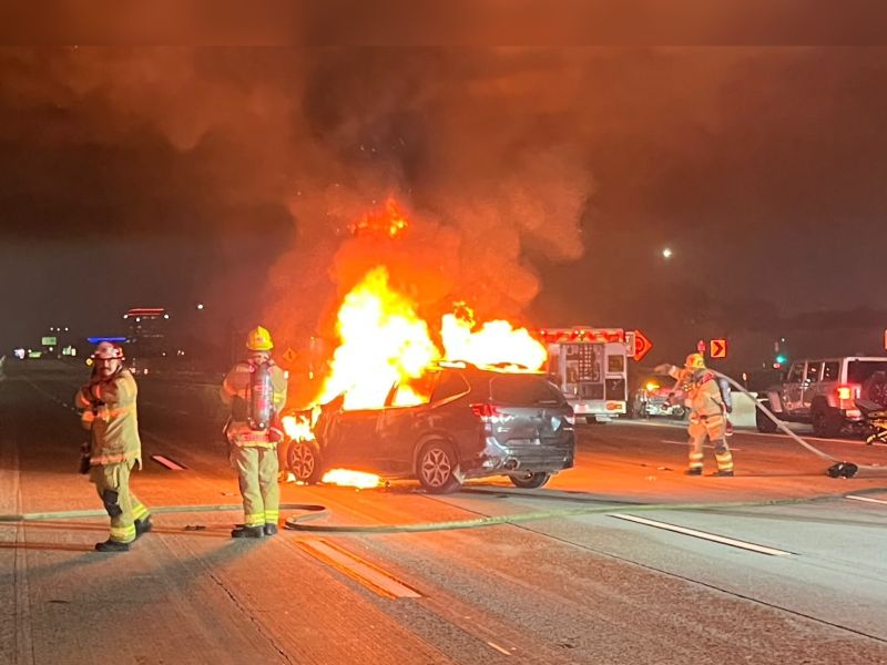 Image for the Tweet beginning: Three victims treated from a