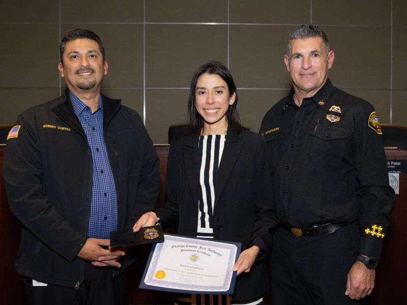 Image for the Tweet beginning: The Orange County Fire Authority