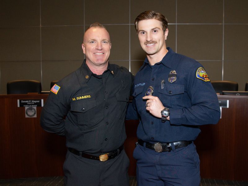 Image for the Tweet beginning: The Orange County Fire Authority