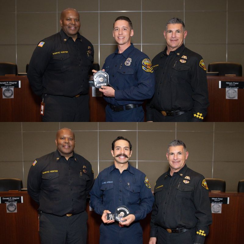 Image for the Tweet beginning: The Orange County Fire Authority