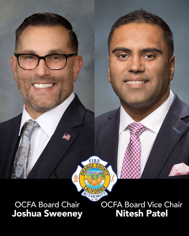 Image for the Tweet beginning: At last night’s OCFA Board